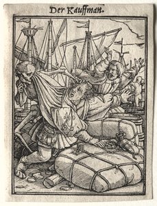 Dødedansen: Kjøpmannen av Hans Holbein