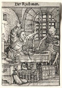 Dance of Death: The Miser, ca. 1526.