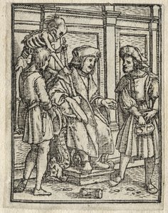 Dødedansen: Dommeren av Hans Holbein