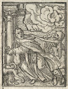 Dødedansen: The Mendicant Friar; Nonnen av Hans Holbein