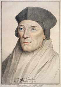 John Fisher, biskop av Rochester (1469-1535) gravert av Francesco Bartolozzi (1727-1815) av Hans Holbein der Jüngere