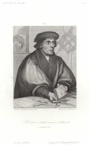 Nicholas klør seg av Hans Holbein der Jüngere