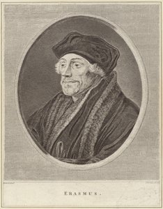 Portrett av Desiderius Erasmus av Hans Holbein der Jüngere