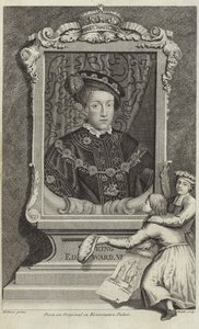 Portrett av Edward VI av England av Hans Holbein der Jüngere