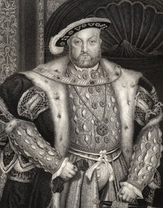 Portrett av kong Henry VIII (1491-1547) fra 