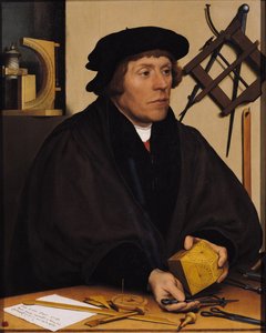 Portrett av Nicholas Kratzer (1487-c.1550) 1528