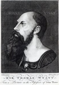 Portrett av Sir Thomas Wyatt den yngre (ca. 1521-54) gravert av Ogborn, 1775 av Hans Holbein der Jüngere
