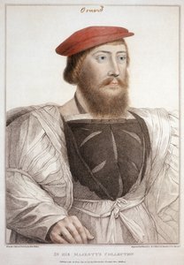 Sir Thomas Boleyn (1477-1539) gravert av Francesco Bartolozzi (1727-1815) 1797 av Hans Holbein der Jüngere