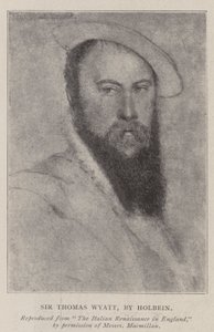 Sir Thomas Wyatt av Hans Holbein der Jüngere