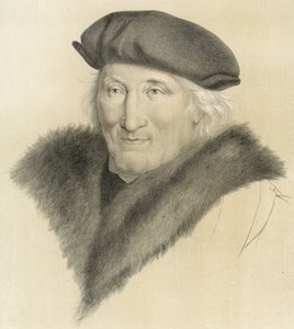 Uidentifisert portrett av Hans Holbein, fra den engelske kongelige samlingen