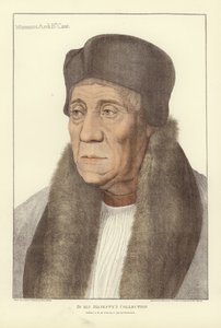 William Warham, erkebiskop av Canterbury (akvatint)