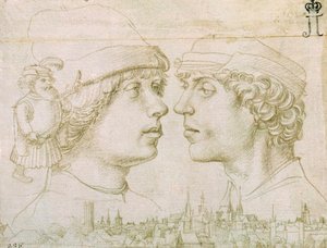 Portrett av kunstnerens sønn, 1514. av Hans Holbein the Elder