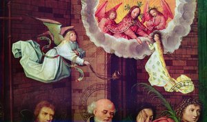 Jomfruens død (detalj) av Hans Holbein the Elder