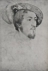 En gentleman: Ukjent, c1532-1543 1945 av Hans Holbein der Jüngere