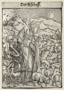Dødsdansen: Biskopen av Hans Holbein the Younger