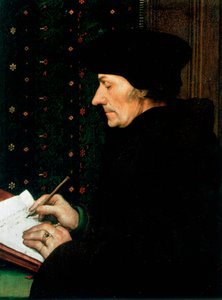 Desiderus Erasmus, nederlandsk humanist og lærd, 1523 av Hans Holbein der Jüngere