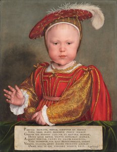 Edward VI som barn, sannsynligvis 1538. av Hans Holbein der Jüngere