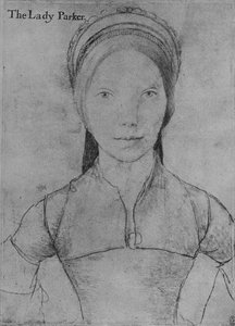 Grace, Lady Parker, c1540-1543 1945 av Hans Holbein der Jüngere