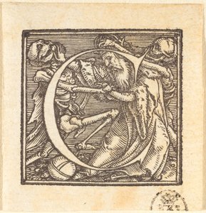 Bokstaven C av Hans Holbein der Jüngere