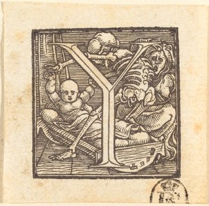 Bokstaven Y. av Hans Holbein der Jüngere