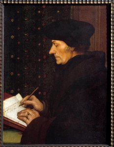 Portrett av Erasmus av Rotterdam (Desiderius Erasmus Rotterdamus av Hans Holbein der Jüngere