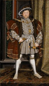 Portrett av Henrik VIII av Hans Holbein the Younger