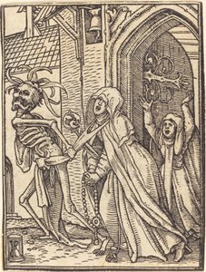 Abbedissen. av Hans Holbein der Jüngere