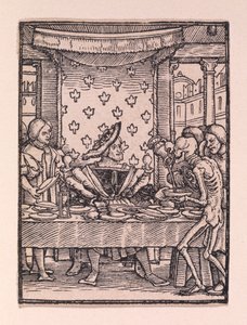 Kongen, fra «Dødsdansen» av Hans Holbein the Younger
