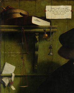 Kjøpmannen Georg Gisze detalj, 1532 av Hans Holbein der Jüngere