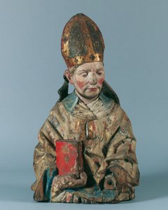 halvfigur av St. Biskopens av Hans Klocker (Umkreis)