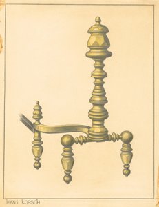 Andiron av Hans Korsch