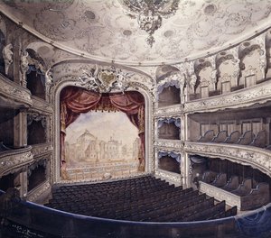 Lessing Theatre, Berlin, 1888 av Hans Krause