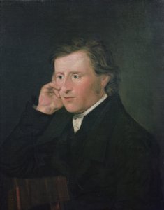 Johan Christian Dahl, ca. 1830 (olje på lerret) av Hans Leganger Reusch