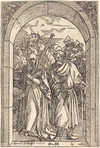 Mater Dolorosa og Saint Joseph av Hans Leonard Schaufelein
