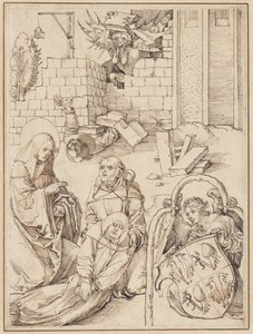 Saint Benedict gjenoppliver en munk drept av djevelen