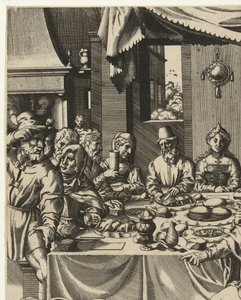 Bryllup i Cana av Hans Liefrinck (I) (attributed to)