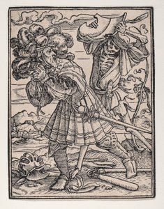 Greven, fra Dødsdansen, ca. 1526, publisert 1538.