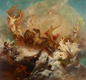 Lysets seier over mørket av Hans Makart