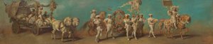 Utkast til festtoget i 1879 - Møllerne og bakerne av Hans Makart