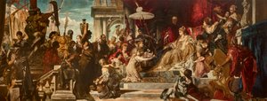 Venedig hedrer Caterina Cornaro av Hans Makart