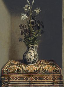Blomster i en kanne, ca 1485