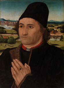 Portrett av en mann av Hans Memling