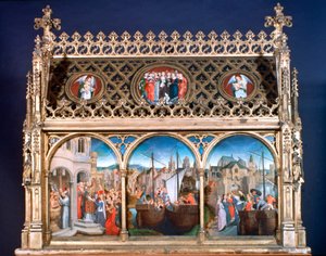 St Ursula-helligdommen, 1489 av Hans Memling