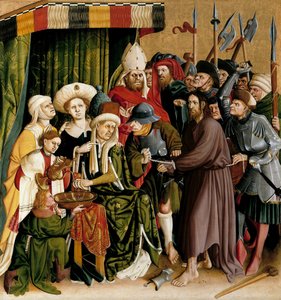 Kristus før Pilatus. Wurzach-alterets vinger, 1437