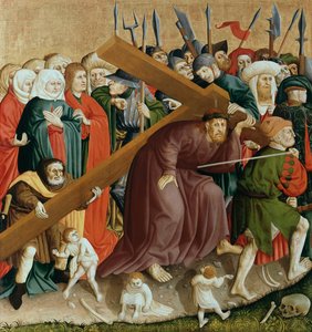 Kristus bærer korset. Wurzach-alterets vinger, 1437