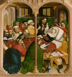 Marys død. Wurzach-alterets vinger, 1437