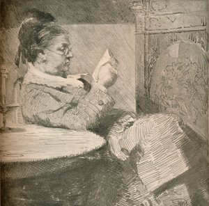 Portrett av kunstnerens mor, c1912