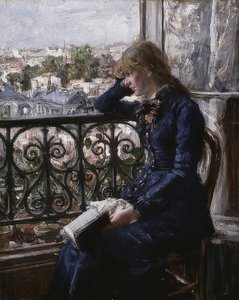 Ved vinduet. 1881