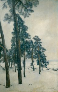 From Bogstad lake av Hans Olaf Heyerdahl