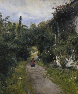 Hopscotch board, Paradis (olje på lerret)